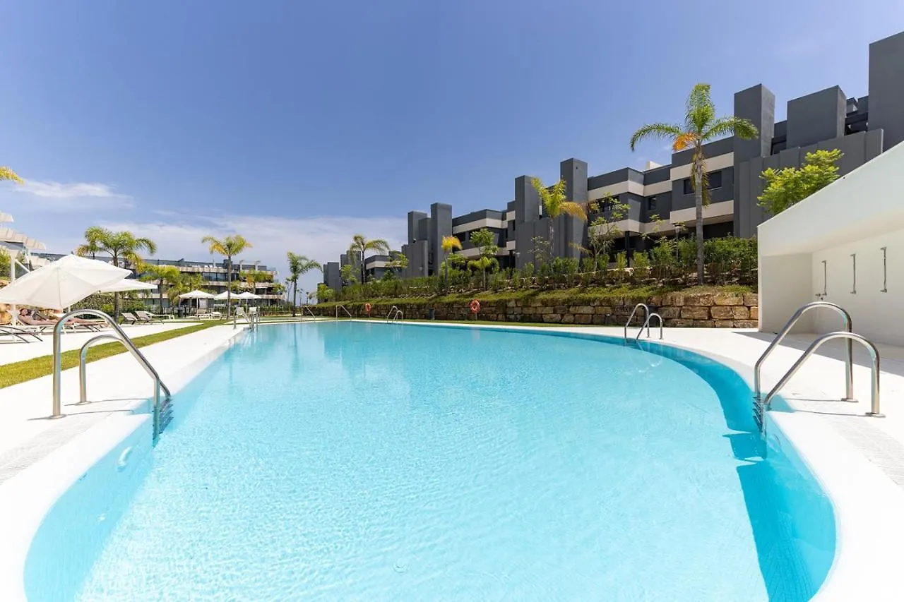 Modern Highend Oasis W/Sea Views Daire Estepona