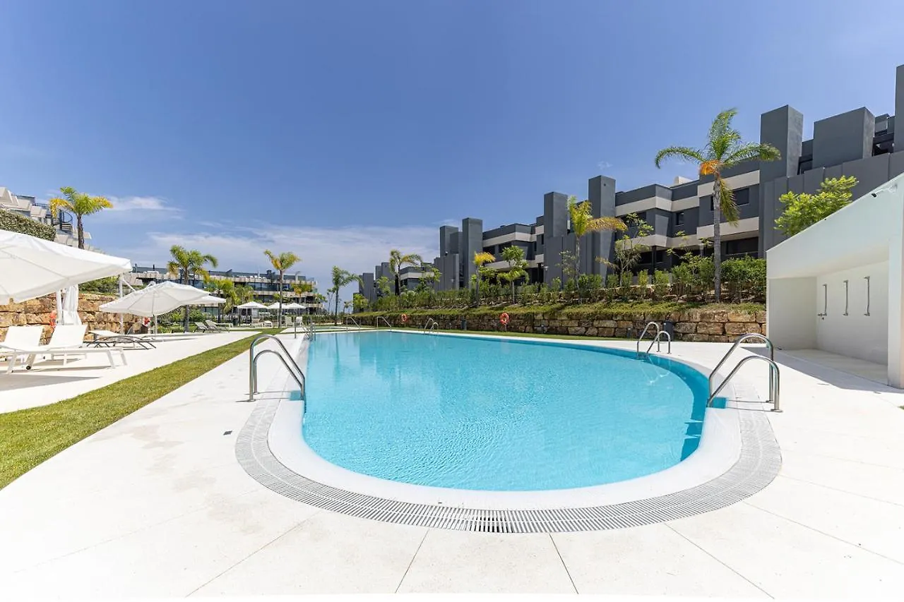 Modern Highend Oasis W/Sea Views Daire Estepona